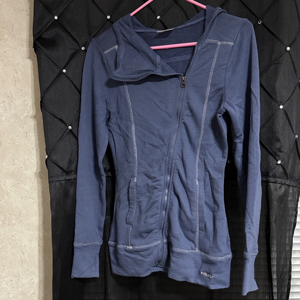 🔆2 for $6 🔆 Head blue zip up sweatshirt